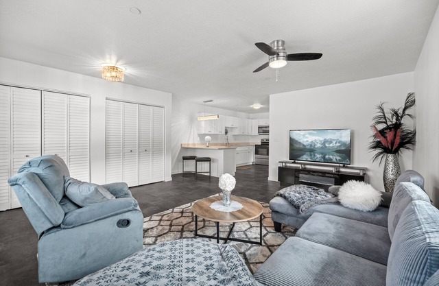 Silverstrike Condos Spacious with Covered Porch and Central Walkable Location.