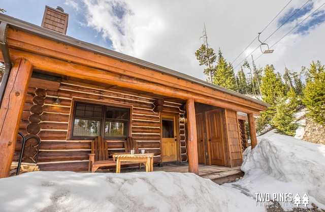Ski In/Out Powder Ridge Cabin! Private Hot Tub, Grill, 2 min to Resort!