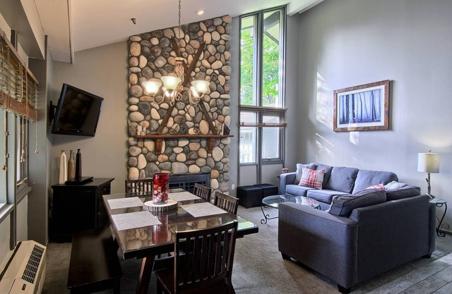 Ski in/Ski out Condo at the base of Boyne Mountain-Sleeps 12