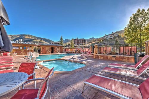 Ski-InandSki-Out Park City Studio with Pool Access!