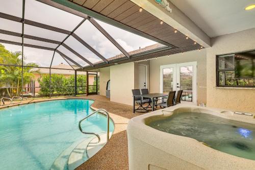 Sleek Family Home with Pool and Hot Tub in Fort Myers!