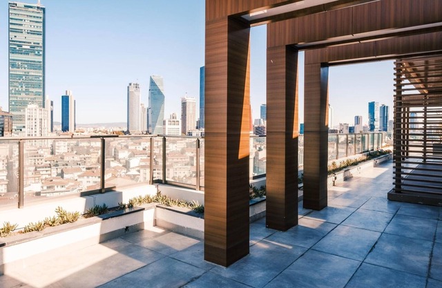 Sleek Flat in Kagithane with Terrace
