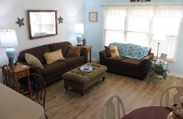 Solace and Comfort – Sea Trail - Beach 1 Mile, Golf Course, Ground Level, Linens
