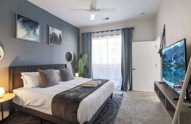 Spacious 2BD with Private Balcony and Free Parking 2