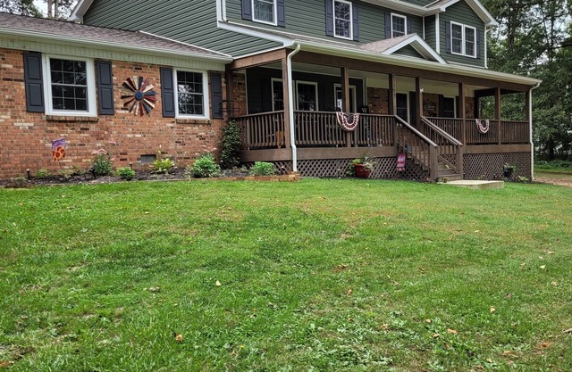 Spacious 4 bedroom, 3 bath home with hot tub and mountain views.