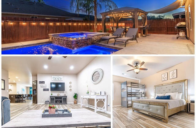 Spacious 5-Bedroom home w/Pool & Hot Tub