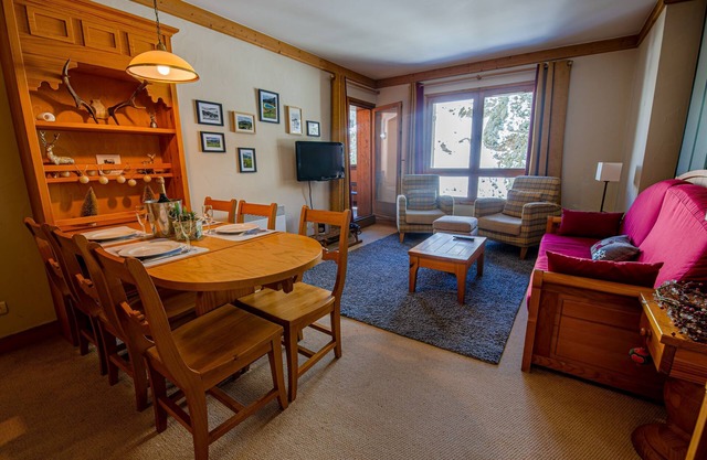 Spacious apartment sleeps 4 to 6 - Résidence de standing - Arc 1950 - skis at your feet