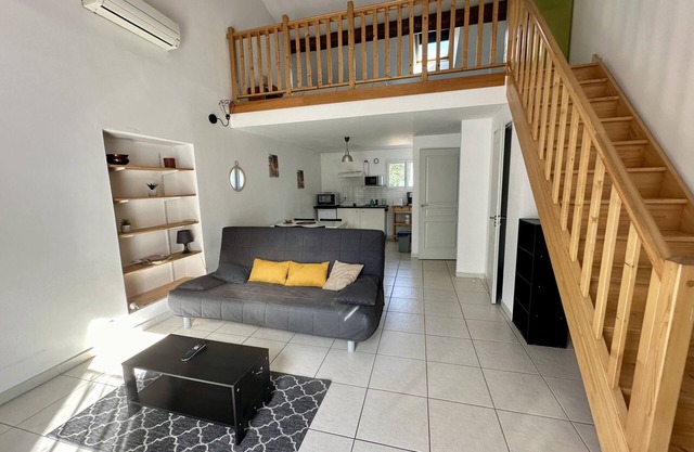 Spacious apartment with large mezzanine