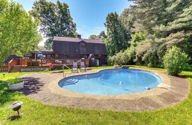 Spacious East Haddam Retreat w/Private Pool!