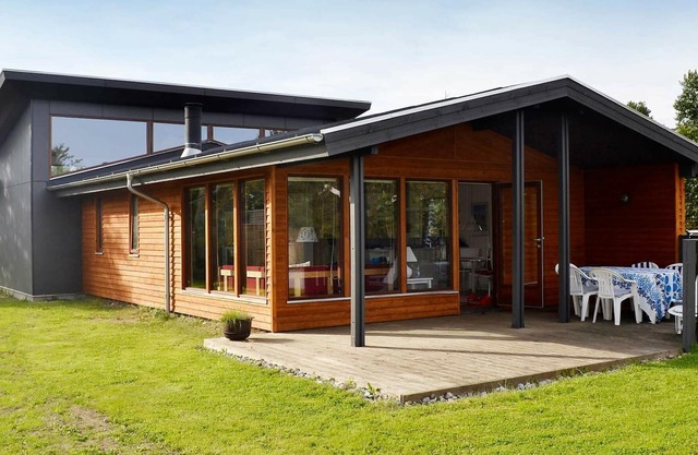 Spacious Holiday Home in Bjert with Sauna