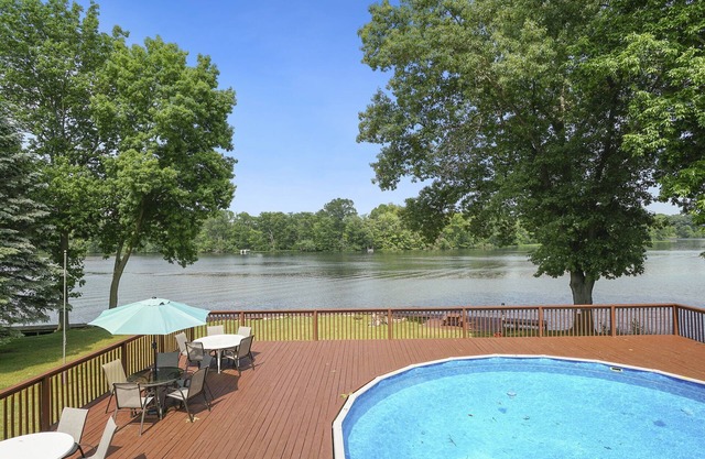 Spacious Lake Allegan Home - Lakefront, Pool, and Views