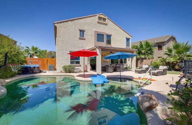 Spacious Maricopa Home Rental w/Pool & Hot Tub!