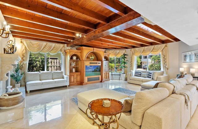 Spacious Mediterranean Beach Villa STEPS to the BEACH With Heated Pool & Spa!