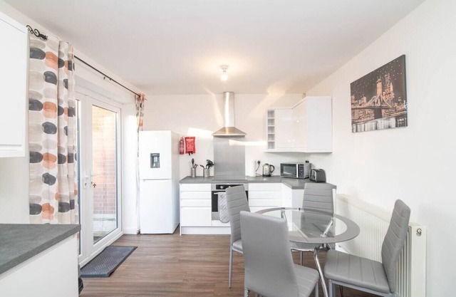 Spacious two bed house with parking and garden