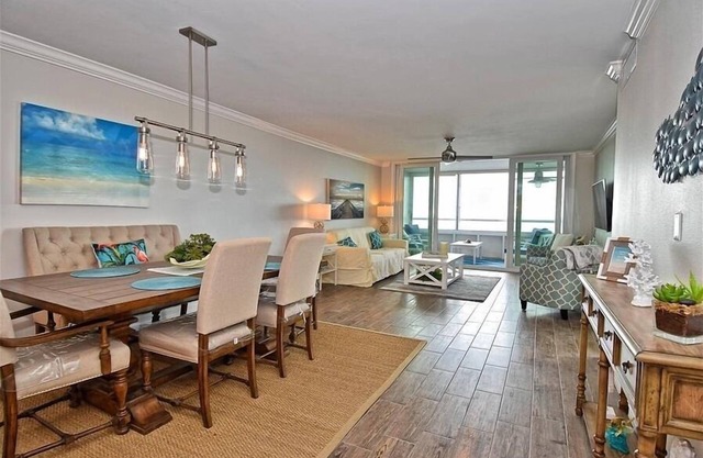 Sparkling Clean Beachfront Condo at Fishermans Haven - Private Beach! FH 703