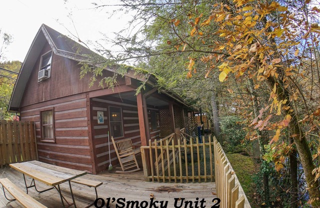 SPECIAL *Sept. 13th- Oct. 4th 20% off* Ol'Smoky Log Cabin on the River Unit 2