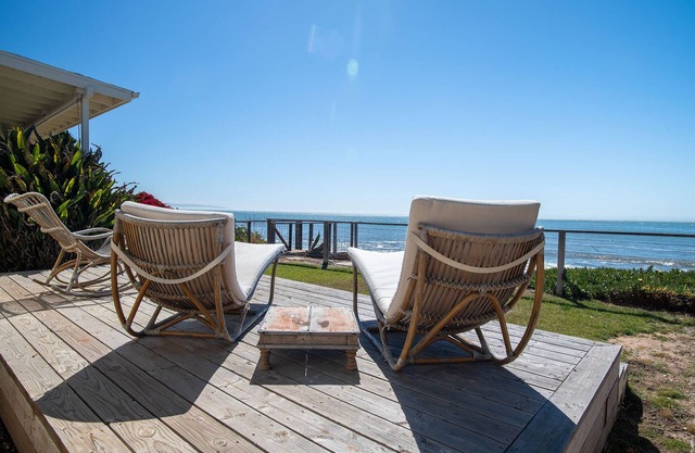 Spectacular Oceanfront Home with Private Beach Access
