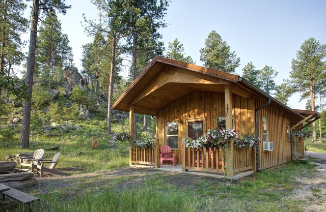 Spectacular setting, amenities, and centrally located to Mt. Rushmore and Custer State Park, and hiking. WiFi. Excellent cell service (Verizon & ATT). Private campfire and fireplace. Off-season discounts. No extra fees.