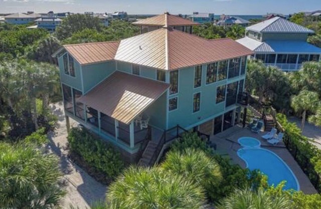 Spectacular Sunsets. Private multilevel designer home with heated pool and spa