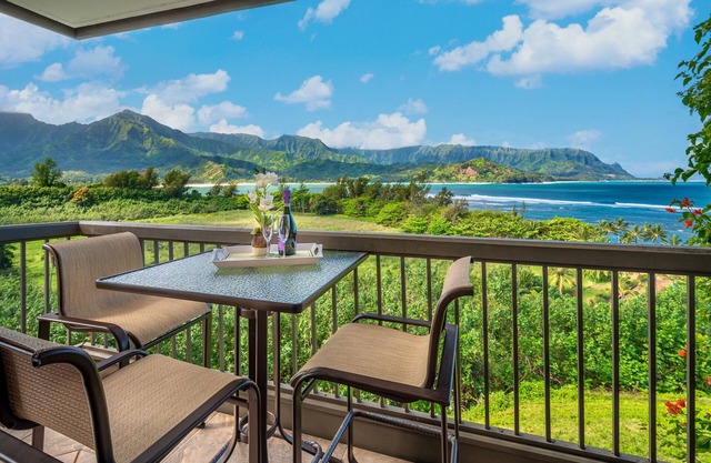 Spectacular Views of Hanalei Bay and Bali Hai