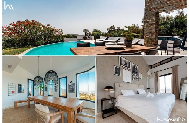 Spectacular villa, with infinity pool and sea views, in Ojén, Marbella