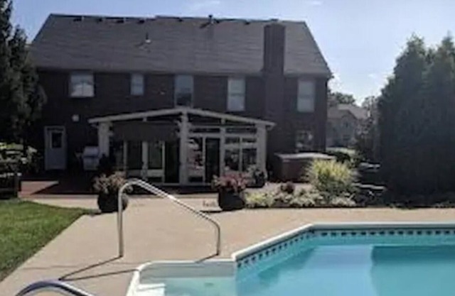 Splash and Soak Oasis with Pool and Hot Tub