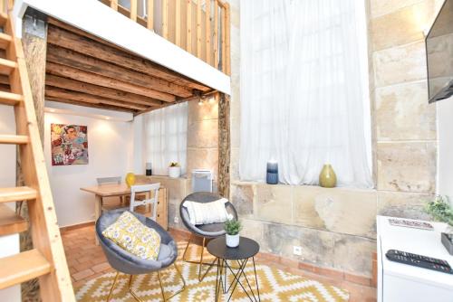 Splendid duplex - 1BR-2P - Notre Dame-Île St-Louis