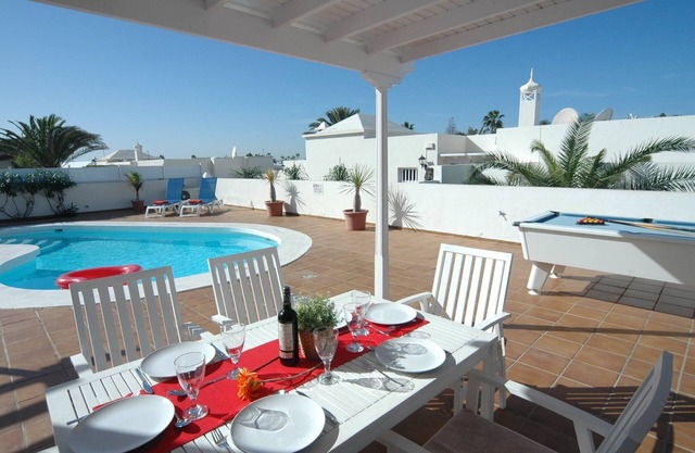 Splendid Puerto del Carmen Villa | Casa Joanna Matagorda | 3 Bedrooms | Pool.