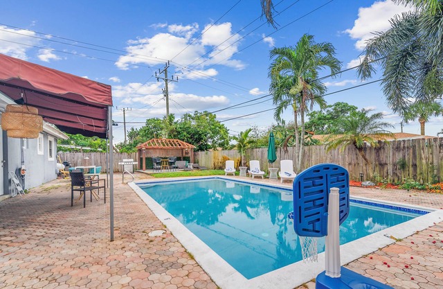 Spring Outdoor Oasis with Pool and BBQ