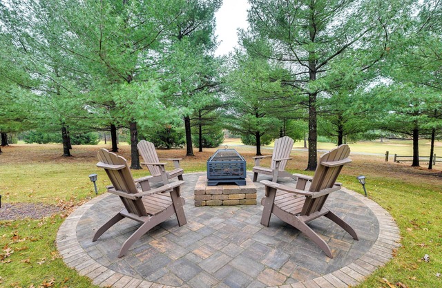 Steps to Golf Course: Nekoosa Home w/Serene Yard!
