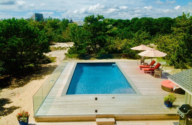 Steps to one of the most Beautiful Ocean Beaches in The Hamptons
