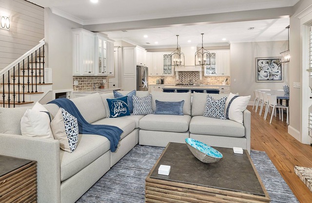 Steps to the Pier Village, Beaches, Lighthouse, Summer Pool Access | In house Gym | Custom Home