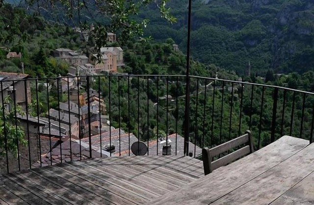 Stone village house with large terrace 1 /2h Mercantour /French riviera