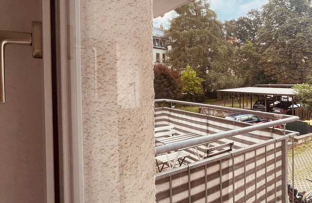 Studio apartment with balcony in Pieschen