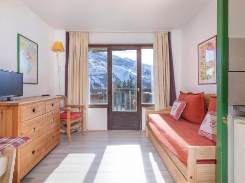 Studio cabine 4 pers avec Wifi, casier à skis et balcon exposé sud à Avoriaz - FR-1-314-270
