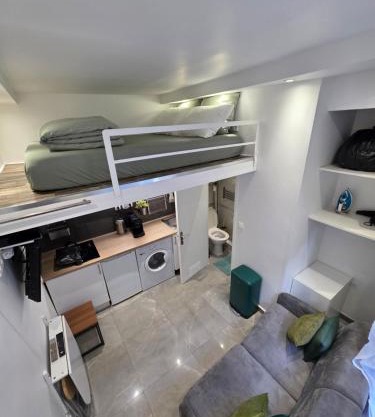 Studio cosy avec mezzanine