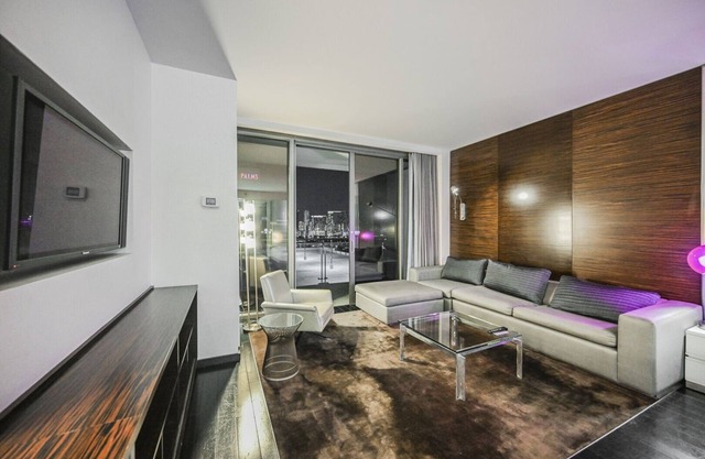 Studio Strip View w/Open Balcony at Palms Place