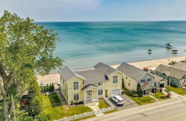 Stunning 2,445 Sq. Ft. 2 Story Beach Estate W/ Private Beach!