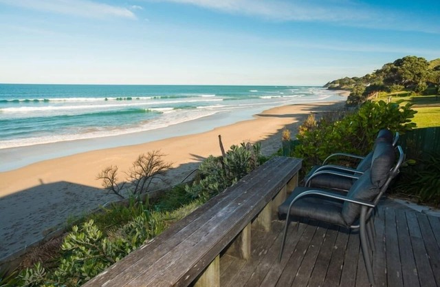Stunning Absolute Beachfront Wainui House