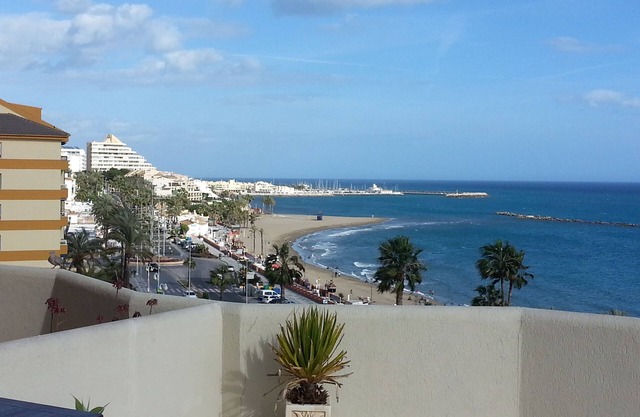 Stunning apartment fully equipped at Benal Beach Complex with sea view
