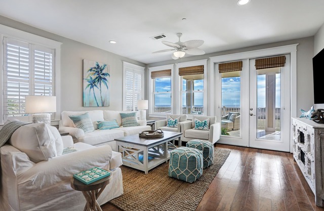 STUNNING BEACHFRONT WITH TRIPLE WATER VIEWS OF OCEAN, LAKE, BAY!