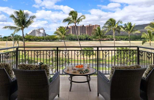 Stunning Ko Olina 2BR Beach Villa O414 w/Golf Course, Mountain & Ocean Views