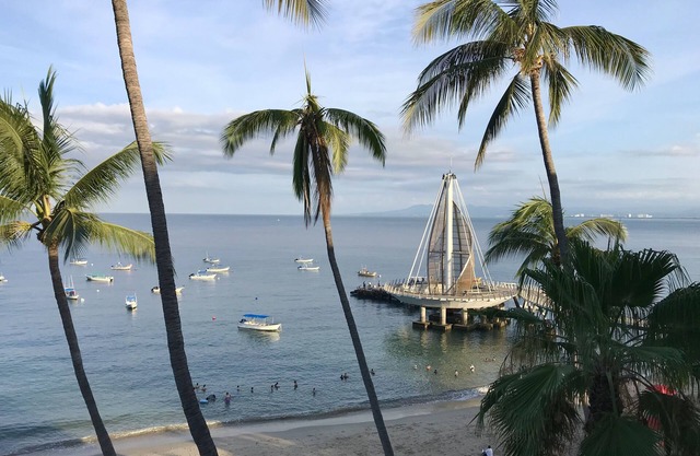 Stunning! Luxury 2BR/2BA condo at La Palapa. Directly on Los Muertos Beach.