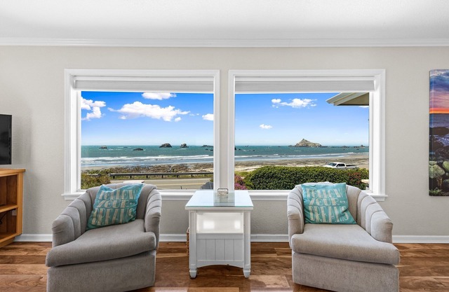 Stunning Oceanfront Property! Newly Remodeled home with Incredible VIEWS