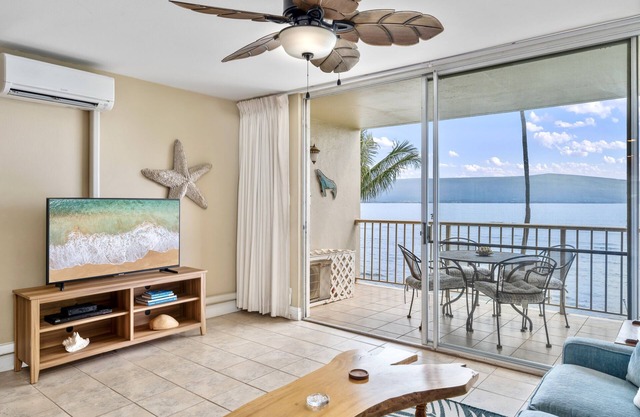 Stunning Oceanfront 1bd - Maalaea Kai 315