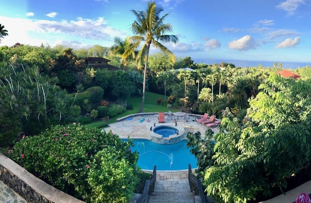 Stunning views! Exclusive pool, spa and big private yard.