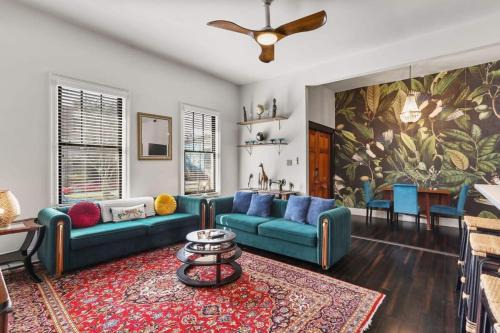 Stylish 2-Bedroom Apartment in Garden District