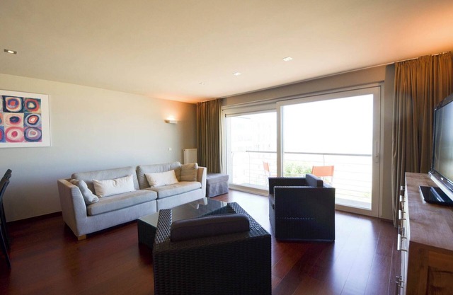 Stylish apartment with balcony, sea views