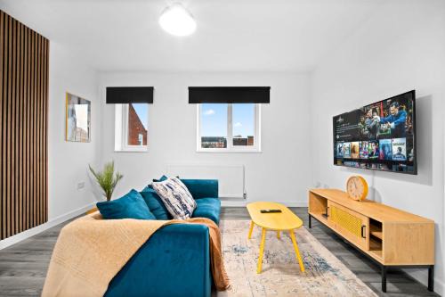 Stylish Apartment - Netflix - Fast WiFi - Parking - Top Rated 4MH
