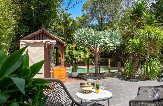 Stylish Beachside Retreat with Private Pool and Cabana